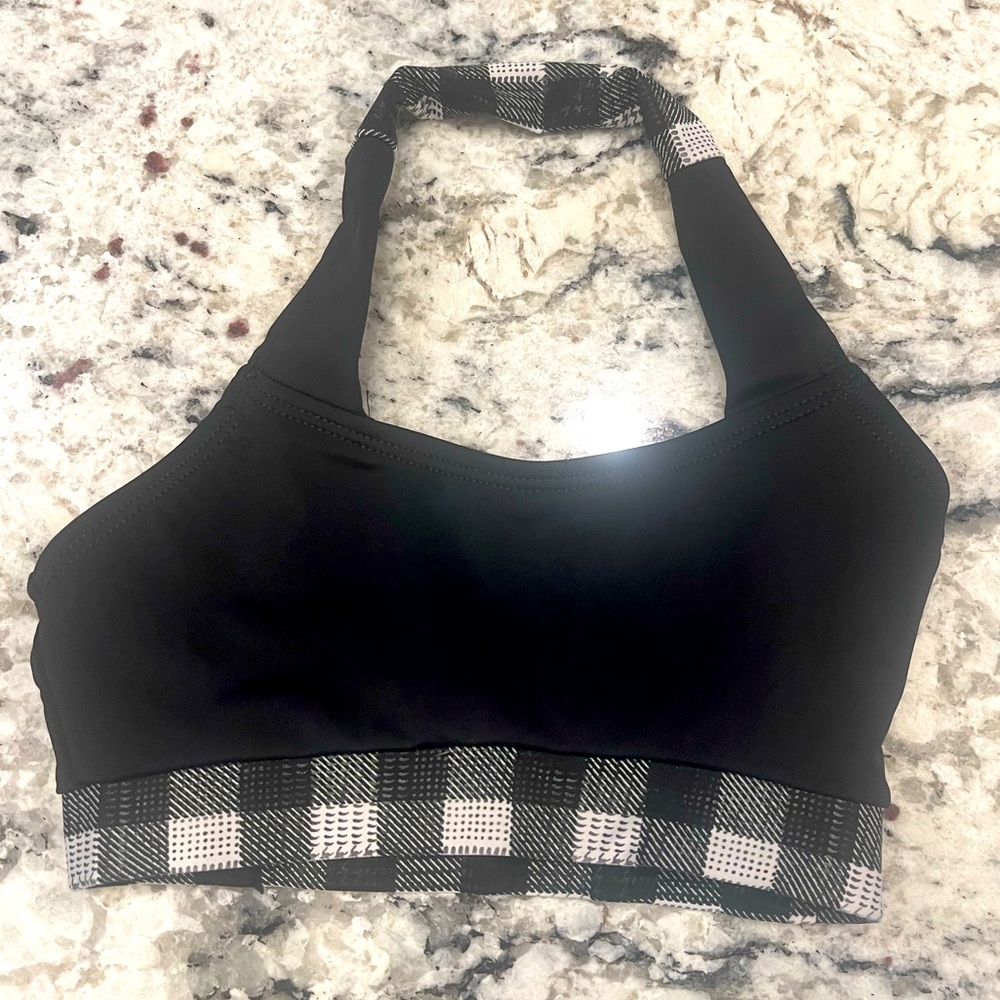 🩰 Natalie Dance Wear girls dance halter sports bra